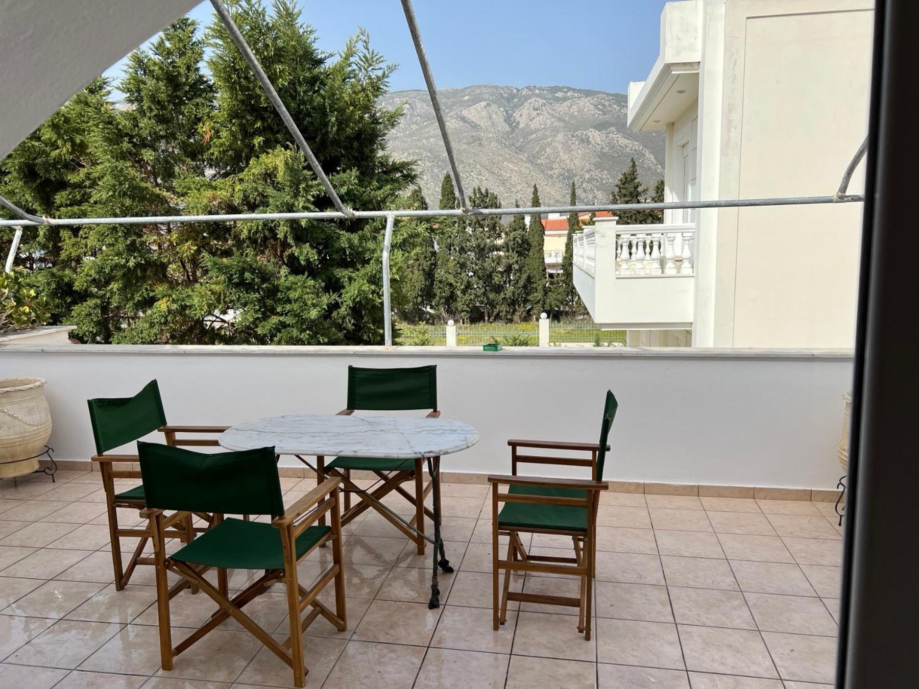 Villa Casa Di Mare Loutráki Esterno foto